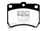 Pastiglie Freni EBC Ultimax Anteriore MAZDA 121 1.1 Cv  dal 1988 al 1991 Pinza Sumitomo Diametro disco 219mm