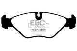 Pastiglie Freni EBC Ultimax Anteriore SAAB 9000 2.0 Cv  dal 1989 al 1994 Pinza ATE Diametro disco 280mm