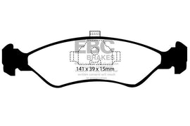 Pastiglie Freni EBC Ultimax Anteriore SUZUKI Alto 4WD 0.8 Cv  dal 1984 al 1988 Pinza  Diametro disco 0mm