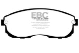 Pastiglie Freni EBC Ultimax Anteriore NISSAN 200SX S13 1.8 Turbo Cv  dal 1991 al 1994 Pinza  Diametro disco 280mm