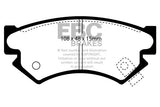 Pastiglie Freni EBC Ultimax Anteriore SUBARU Justy 1.0 Cv  dal 1989 al 1996 Pinza  Diametro disco 0mm