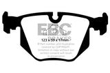 Pastiglie Freni EBC Ultimax Posteriore BMW Serie 8 (E31) 840 4 Cv  dal 1994 al 1996 Pinza ATE Diametro disco 324mm