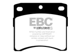 Pastiglie Freni EBC Ultimax Anteriore VOLKSWAGEN Caravelle 2.4 D Cv  dal 1990 al 1995 Pinza  Diametro disco 280mm