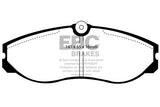 Pastiglie Freni EBC Ultimax Anteriore FORD Maverick 2.4 Cv  dal 1993 al 1999 Pinza Girling/TRW Diametro disco 277mm