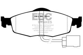 Pastiglie Freni EBC Ultimax Anteriore FORD Cougar 2.5 Cv  dal 1998 al 2002 Pinza ATE Diametro disco 278mm