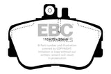 Pastiglie Freni EBC Ultimax Anteriore MERCEDES-BENZ Classe C (W202) C180  Cv  dal 1993 al 1996 Pinza Girling/TRW Diametro disco 284mm