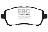 Pastiglie Freni EBC Ultimax Anteriore FORD Fiesta (Mk7) 1 Cv 80 dal 2012 al 2017 Pinza TRW Diametro disco 258mm