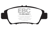 Pastiglie Freni EBC Ultimax Anteriore HONDA City 1.4 Cv  dal 2008 al 2014 Pinza  Diametro disco 261mm