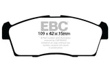 Pastiglie Freni EBC Ultimax Anteriore SUZUKI Alto 1.1 Cv  dal 2002 al 2009 Pinza  Diametro disco 232mm