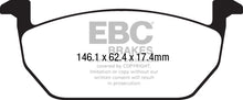 Carica l&#39;immagine nel visualizzatore di Gallery, Pastiglie Freni EBC Ultimax Anteriore SKODA Octavia (5E) 1.0 Turbo Cv 115 dal 2016 al 2020 Pinza ATE Diametro disco 276mm