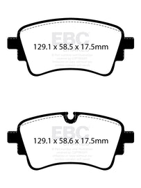 Kit EBC Dischi Ultimax e Pastiglie Freni come ricambio originale Posteriore AUDI A4 Allroad quattro Mk2 2.0 TD (40) Cv 204 dal 2020 al 2022 Pinza TRW Diametro disco 330mm
