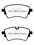 Kit EBC Dischi Ultimax e Pastiglie Freni come ricambio originale Posteriore AUDI A4 Allroad quattro Mk2 2.0 TD (40) Cv 204 dal 2020 al 2022 Pinza TRW Diametro disco 330mm