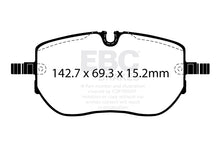Carica l&#39;immagine nel visualizzatore di Gallery, Kit EBC Dischi Ultimax e Pastiglie Freni come ricambio originale Anteriore CUPRA Born Electric Cv 204 dal 2021 al 2022 Pinza CBI Diametro disco 340mm