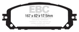 Pastiglie Freni EBC Ultimax Anteriore JEEP Cherokee 2.0 TD Cv 140 dal 2014 al 2019 Pinza  Diametro disco 330mm