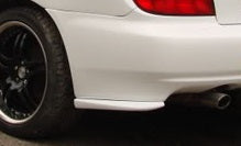 Impreza WRX STi BUGEYE angoli paraurti posteriori Lip 01-02 PU