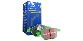 Pastiglie Freni EBC Extra-Duty Verdi Serie 6000 Posteriore PORSCHE Cayenne (9PA) 3.0 TD Cv 240 dal 2008 al 2010 Pinza Brembo Diametro disco 330mm