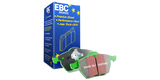 Pastiglie Freni EBC Extra-Duty Verdi Serie 6000 Posteriore VOLVO XC90 (1st Gen) 2.4 TD Cv 163 dal 2002 al 2006 Pinza ATE Diametro disco 308mm