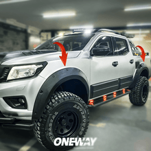 Load image into Gallery viewer, NISSAN Navara NP300 D23 2017-2021 Adblue Parafanghi con ABE TÜV
