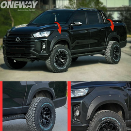 SSANGYONG Musso Grand SWB 2018-2020 Parafanghi con ABE TÜV