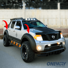 NISSAN Navara D40 2010-2014 Parafanghi con ABE TÜV