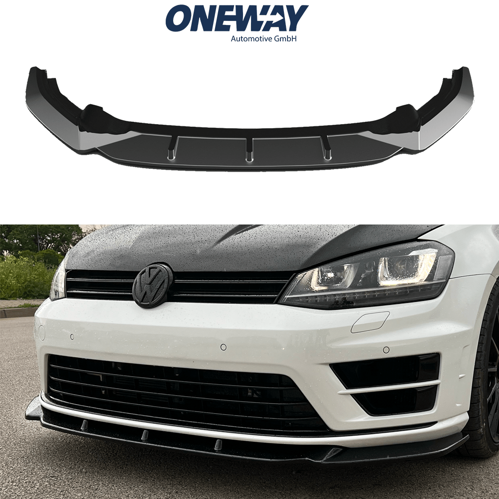 VW Volkswagen Golf MK7 R 2013-2016 Lip Anteriore Versione 2