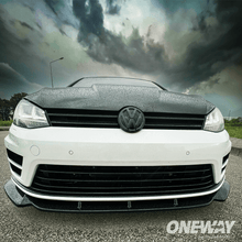Carica l&#39;immagine nel visualizzatore di Gallery, VW Volkswagen Golf MK7 R 2013-2016 Lip Anteriore Versione 2