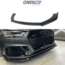 Carica l&#39;immagine nel visualizzatore di Gallery, AUDI RS3 8V FL 2017-2020 Lip Anteriore