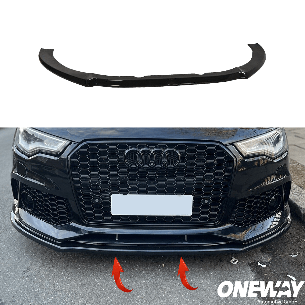 AUDI RS6 C7-C7 Facelift 2013-2017 Lip Anteriore