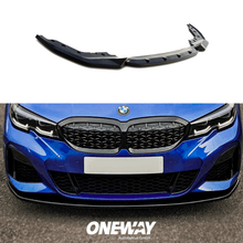 Load image into Gallery viewer, BMW Serie 3 G20-G21 M-Pack 2018-2022 Lip Anteriore Nero Lucido