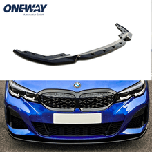 Load image into Gallery viewer, BMW Serie 3 G20-G21 M-Pack 2018-2022 Lip Anteriore Nero Lucido