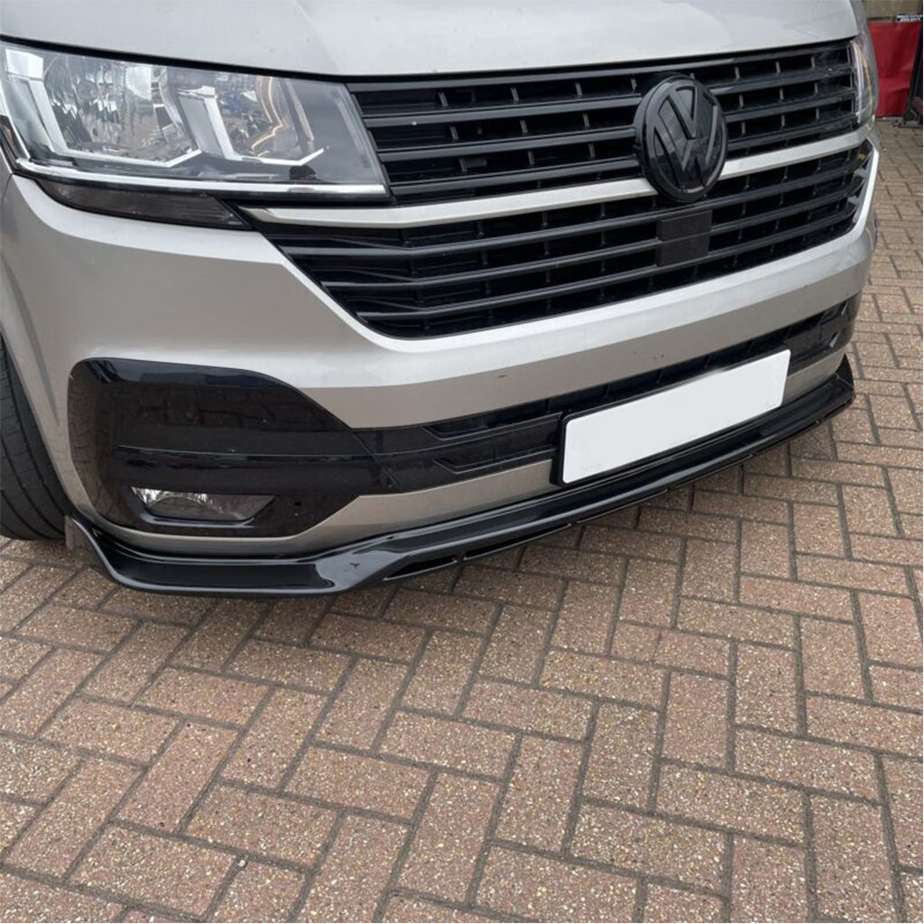 VW VOLKSWAGEN Transporter T6.1 2019-2021 Lip Anteriore Versione 3 (2 Pezzi)