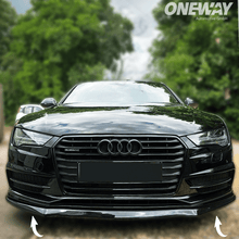 Carica l&#39;immagine nel visualizzatore di Gallery, AUDI S7 / A7 S-Line C7 FL 2014 to 2017 Lip Anteriore