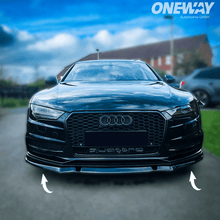 Carica l&#39;immagine nel visualizzatore di Gallery, AUDI S7 / A7 S-Line C7 FL 2014 to 2017 Lip Anteriore