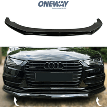 Carica l&#39;immagine nel visualizzatore di Gallery, AUDI S7 / A7 S-Line C7 FL 2014 to 2017 Lip Anteriore