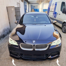 Carica l&#39;immagine nel visualizzatore di Gallery, BMW Serie 5 F10/F11 M-Pack 2011-2016 Lip Anteriore Nero Lucido