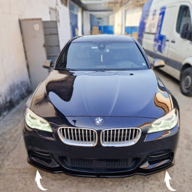 BMW Serie 5 F10/F11 M-Pack 2011-2016 Lip Anteriore Nero Lucido