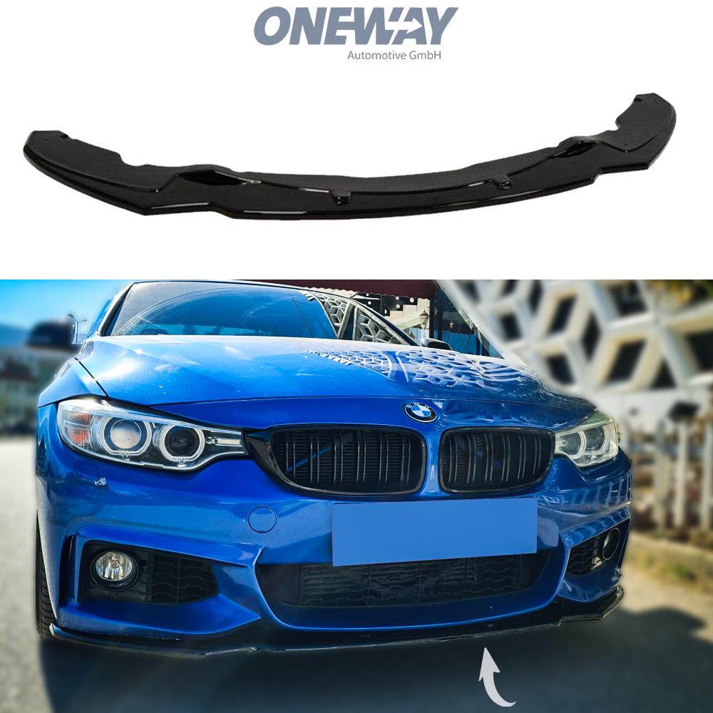 BMW Serie 4 F32 F33 F36 M-Pack 2013-2019 Lip Anteriore Versione 2