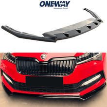 Load image into Gallery viewer, SKODA Octavia RS MK4 2020+ Lip Anteriore Nero Lucido