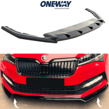 Load image into Gallery viewer, SKODA Octavia RS MK4 2020+ Lip Anteriore Nero Lucido