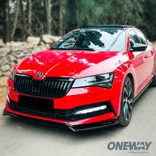 Load image into Gallery viewer, SKODA Octavia RS MK4 2020+ Lip Anteriore Nero Lucido