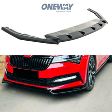 Load image into Gallery viewer, SKODA Octavia RS MK4 2020+ Lip Anteriore Nero Lucido