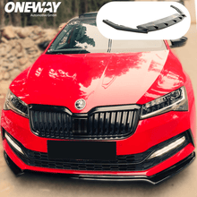 Load image into Gallery viewer, SKODA Octavia RS MK4 2020+ Lip Anteriore Nero Lucido