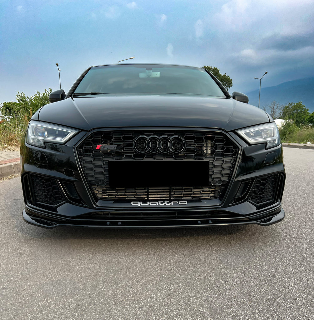 AUDI RS3 8V Facelift Sportback 2017-2019 Lip Anteriore Versione 3