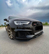 Load image into Gallery viewer, AUDI RS3 8V Facelift Sportback 2017-2019 Lip Anteriore Versione 3