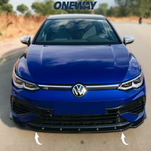 Carica l&#39;immagine nel visualizzatore di Gallery, VW Volkswagen Golf MK8 R 2020+ Lip Anteriore Nero Lucido