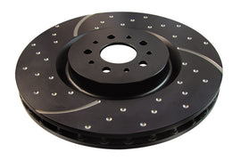 Disco EBC Turbo Grooved Posteriore AUDI A4 Allroad quattro 3.0 TD Cv  dal 2009 al 2016 Pinza TRW Diametro disco 330mm