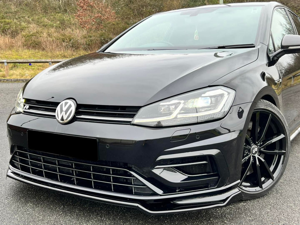 VW Golf MK7.5 R 2017-2020 Lip Anteriore Versione 2