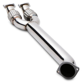 Tubo di scarico Decat Y da 3.5″ Nissan GTR R35 08-16