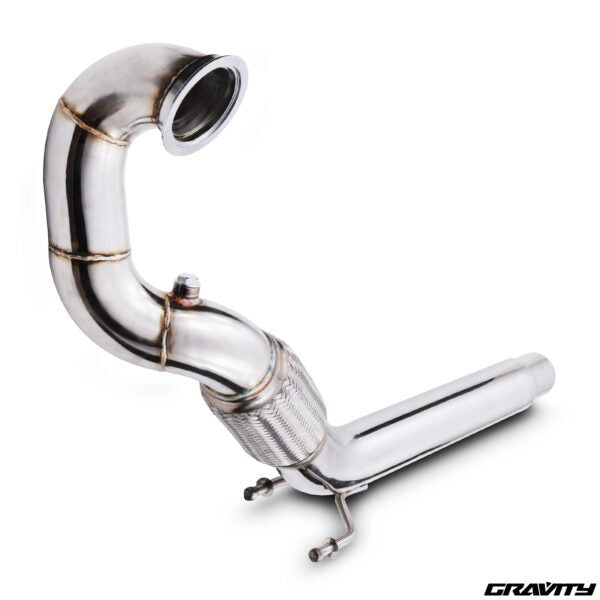 Downpipe di scarico Decat 2.5″ Volkswagen Golf MK7 GTI / Seat Leon Cupra 5F / Audi A3 8V 1.8 2.0 TFSI 13+