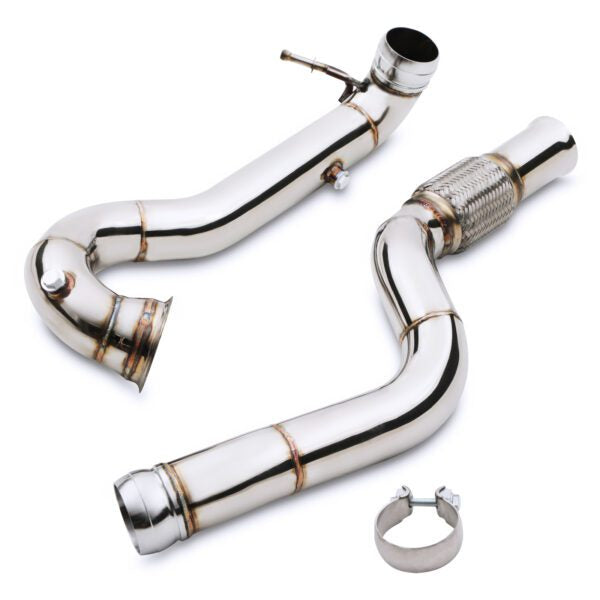 Downpipe di Scarico Decat 3" Mercedes Benz Classe A W176 A45 AMG 13-18